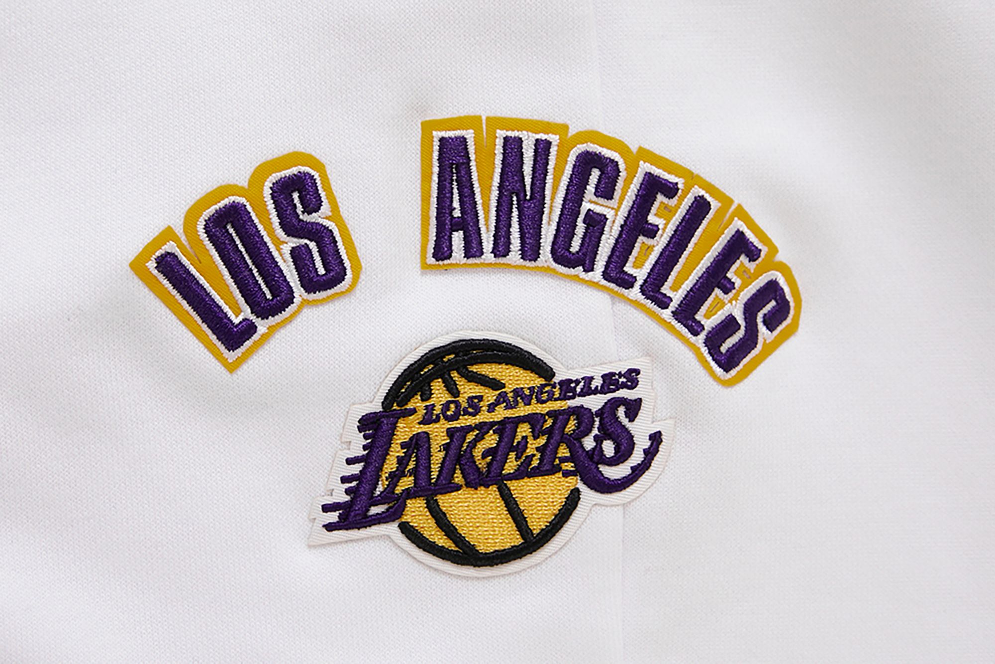Pro Standard Women's Los Angeles Lakers White Fleece Sweatpants product image