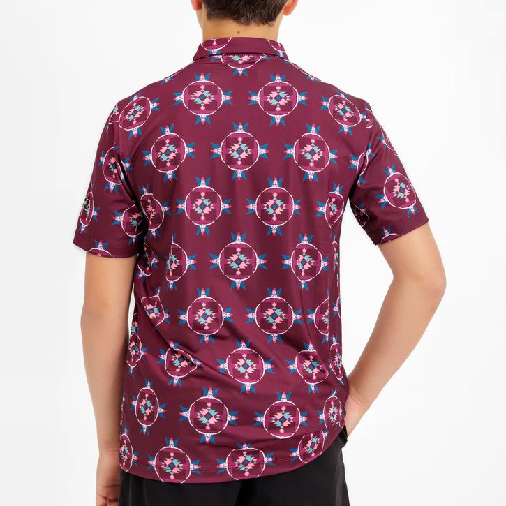 Waggle Boys' Longhorn Ledge Golf Polo product image