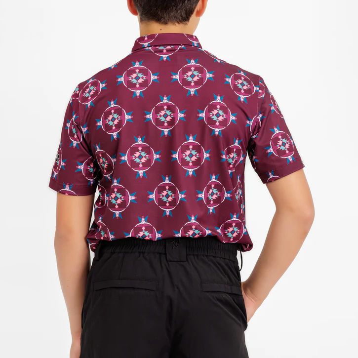 Waggle Boys' Longhorn Ledge Golf Polo product image