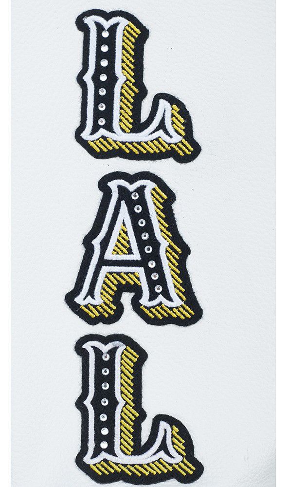 Pro Standard Women's Los Angeles Lakers Black Legacy Varsity Jacket product image