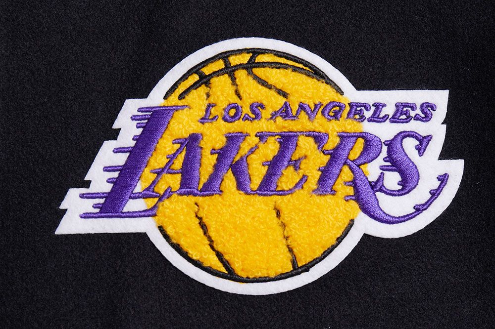 Pro Standard Women's Los Angeles Lakers Varsity Jacket product image