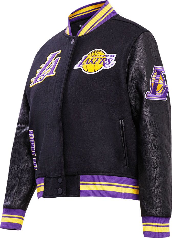 Pro Standard Women's Los Angeles Lakers Varsity Jacket product image