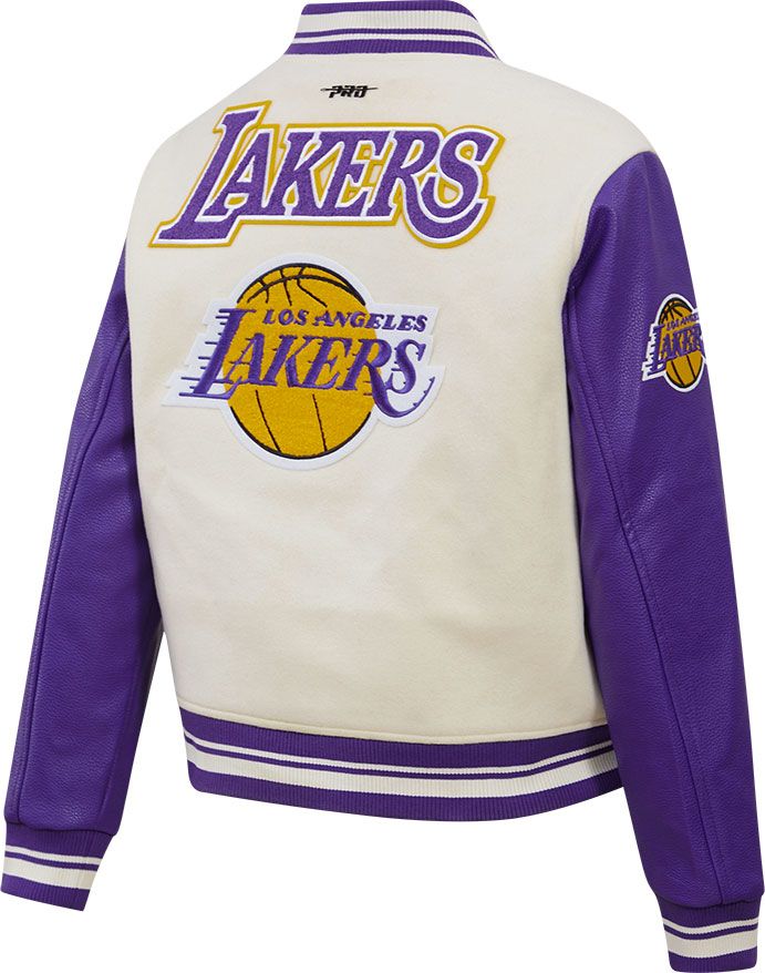 Pro Standard Women's Los Angeles Lakers Varsity Jacket product image
