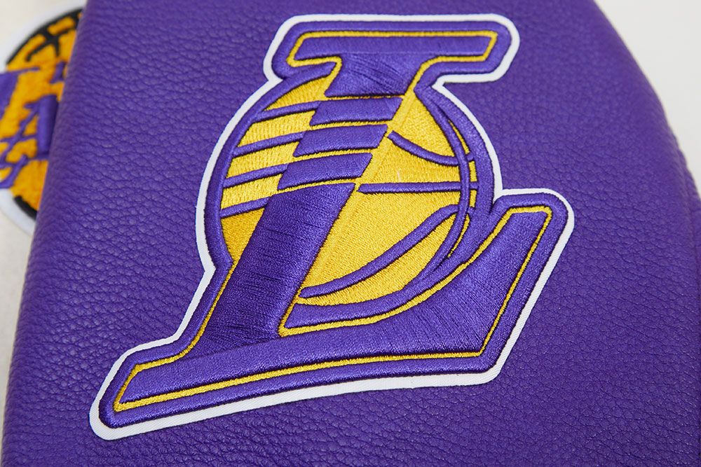 Pro Standard Women's Los Angeles Lakers Varsity Jacket product image