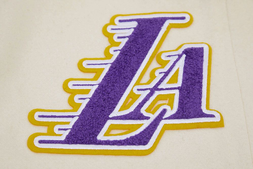 Pro Standard Women's Los Angeles Lakers Varsity Jacket product image