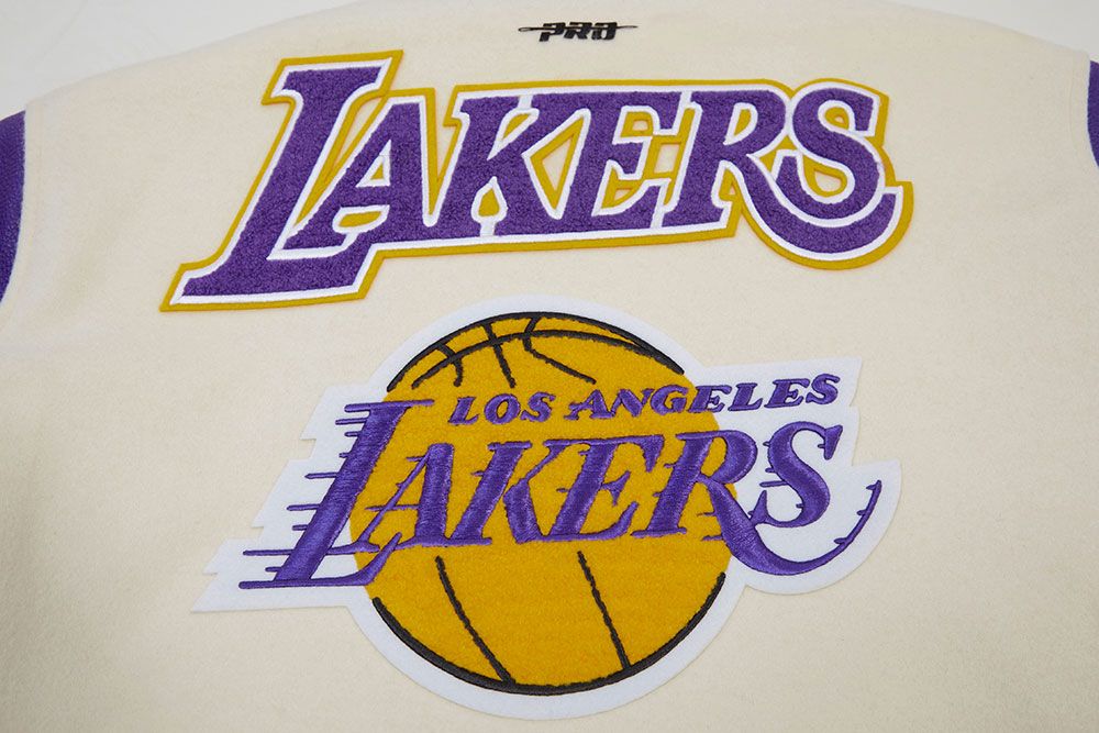 Pro Standard Women's Los Angeles Lakers Varsity Jacket product image