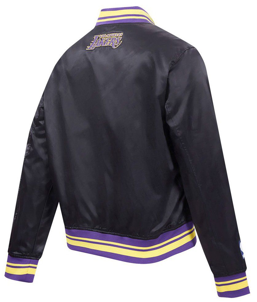 Pro Standard Women's Los Angeles Lakers Script Black Boxy Jacket product image
