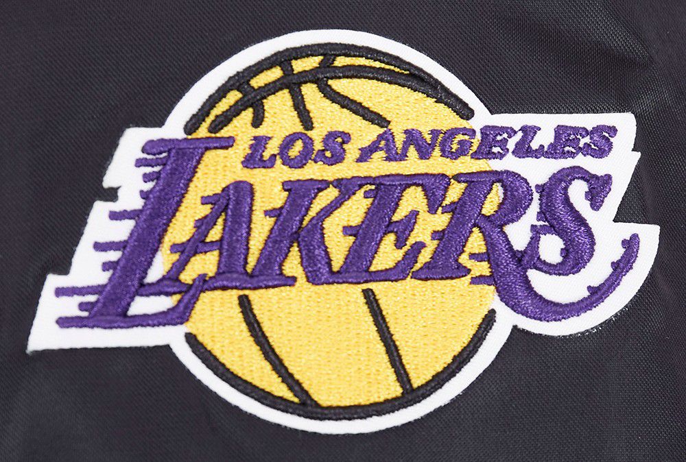 Pro Standard Women's Los Angeles Lakers Script Black Boxy Jacket product image