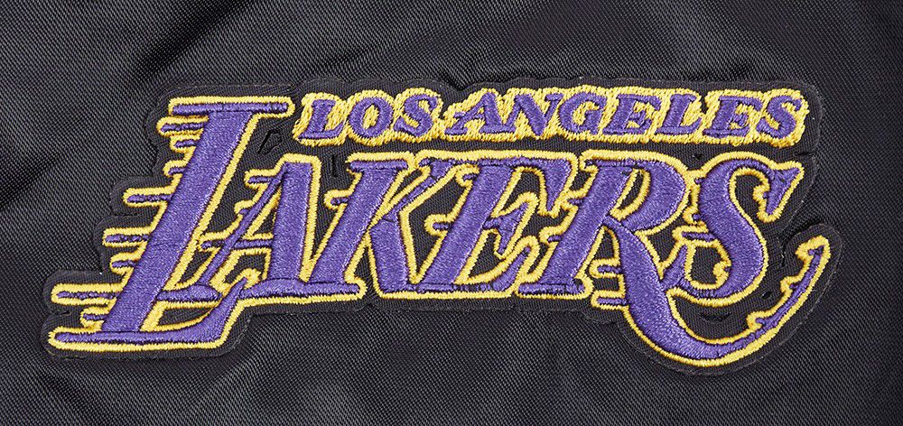 Pro Standard Women's Los Angeles Lakers Script Black Boxy Jacket product image
