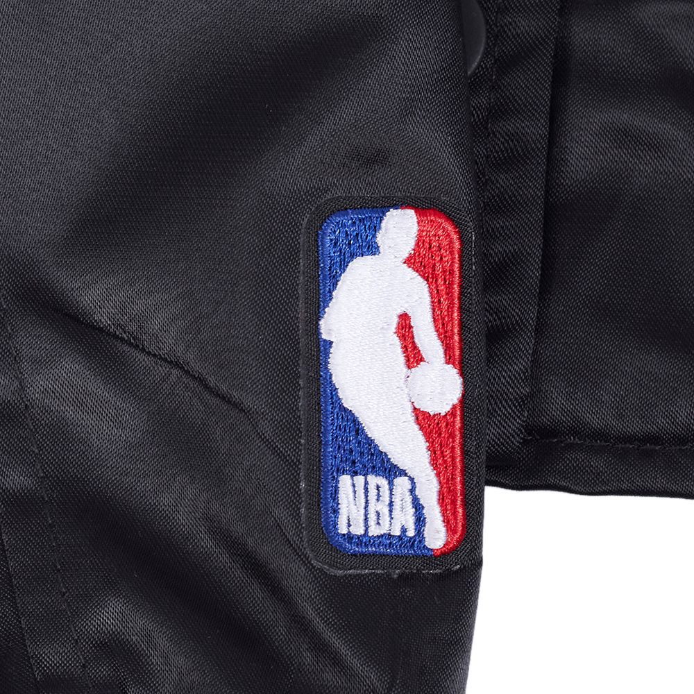 Pro Standard Women's Los Angeles Lakers Black Crest Emblem Full-Zip Satin Jacket product image