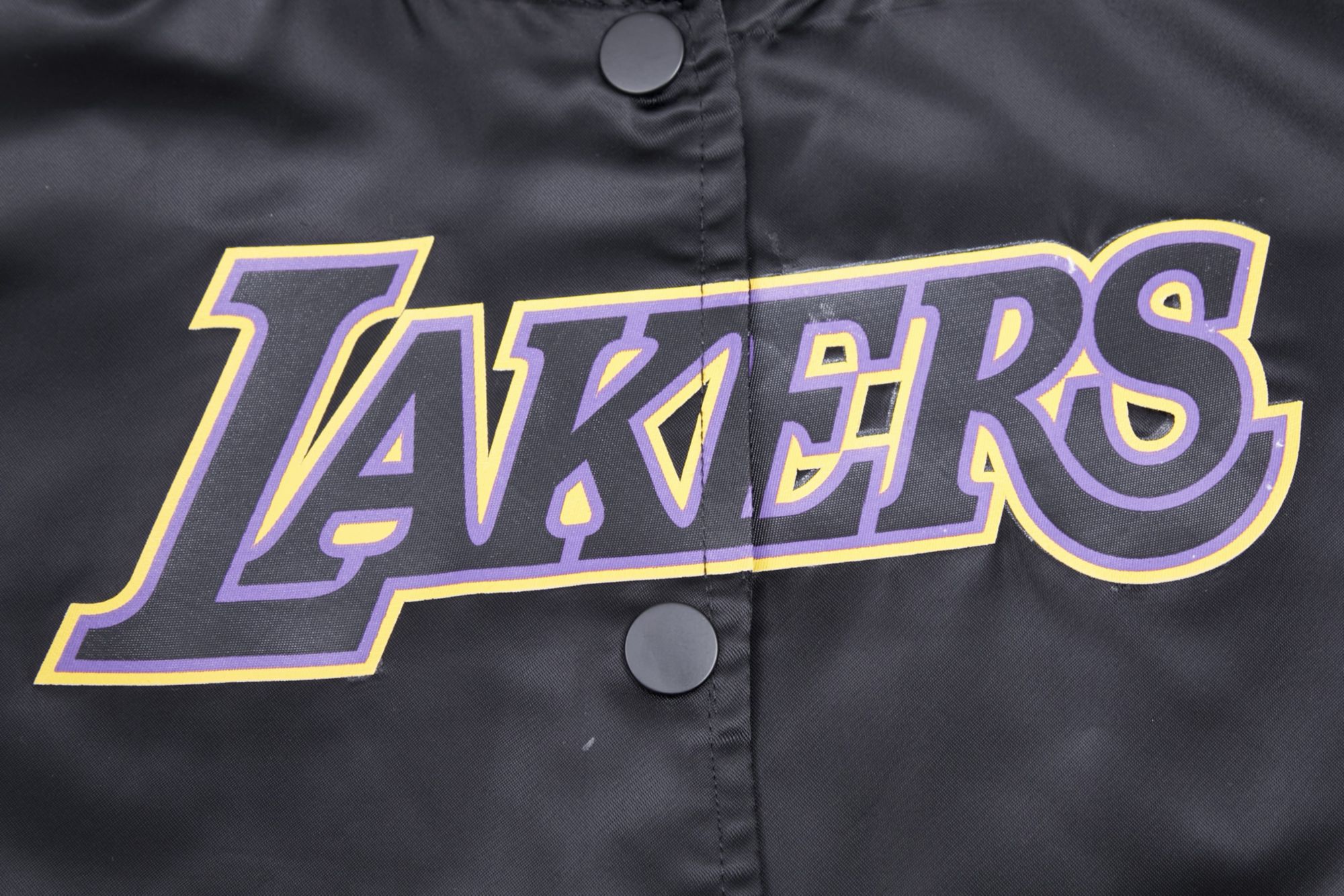Pro Standard Women's Los Angeles Lakers Black Classic Satin Jacket product image