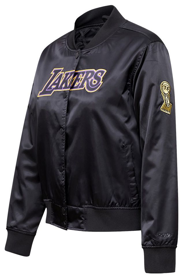 Pro Standard Women's Los Angeles Lakers Black Classic Satin Jacket product image