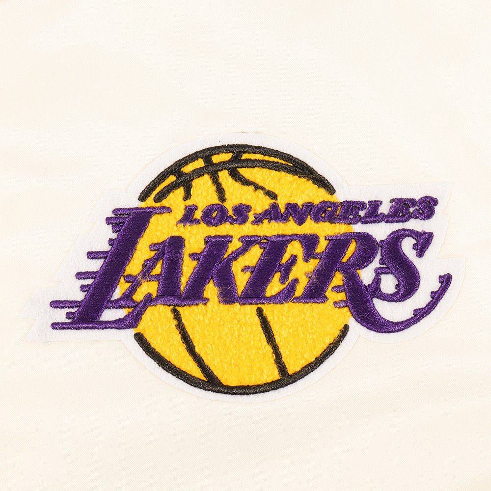 Pro Standard Women's Los Angeles Lakers Retro Off White Jacket product image