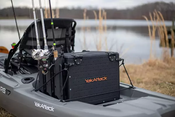 YakAttack BlackPak Pro Kayak Fishing Crate - 13 x 16