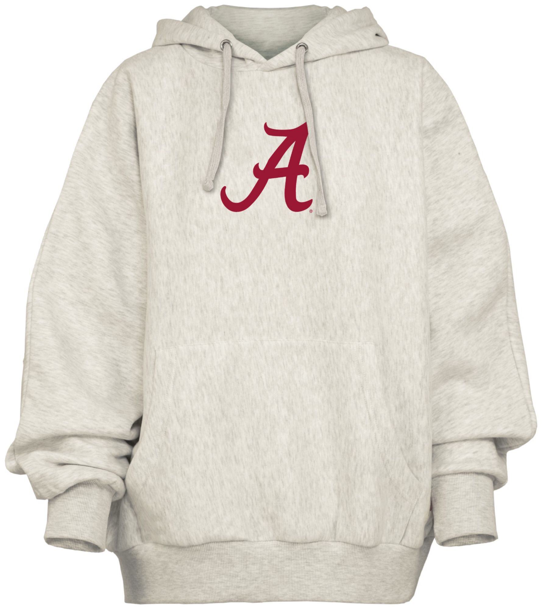 Pressbox Women's Alabama Crimson Tide Grey Belvedere Oversized Hoodie product image
