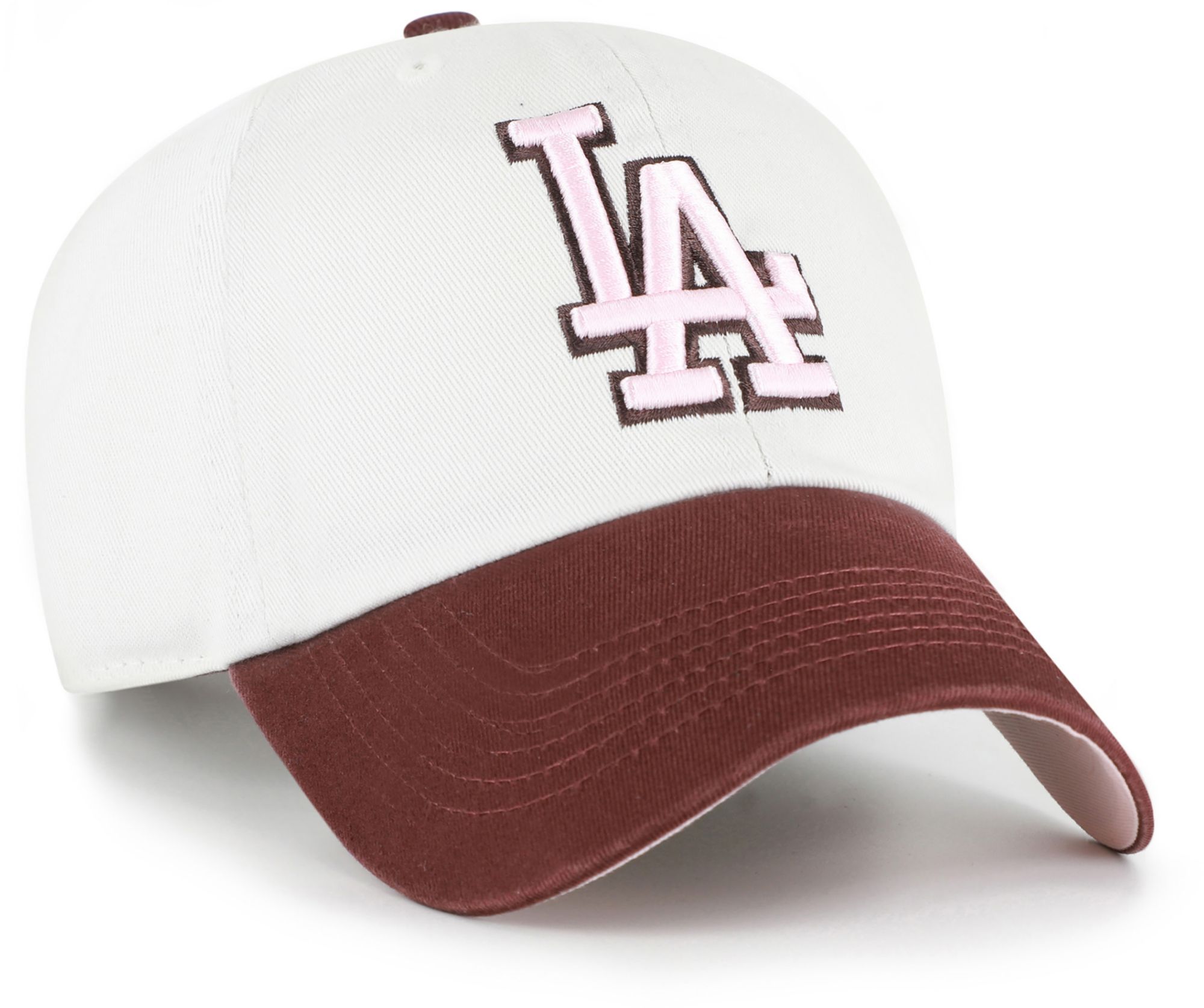 '47 Adult Los Angeles Dodgers Cream Clean Up Love Letters Adjustable Hat product image