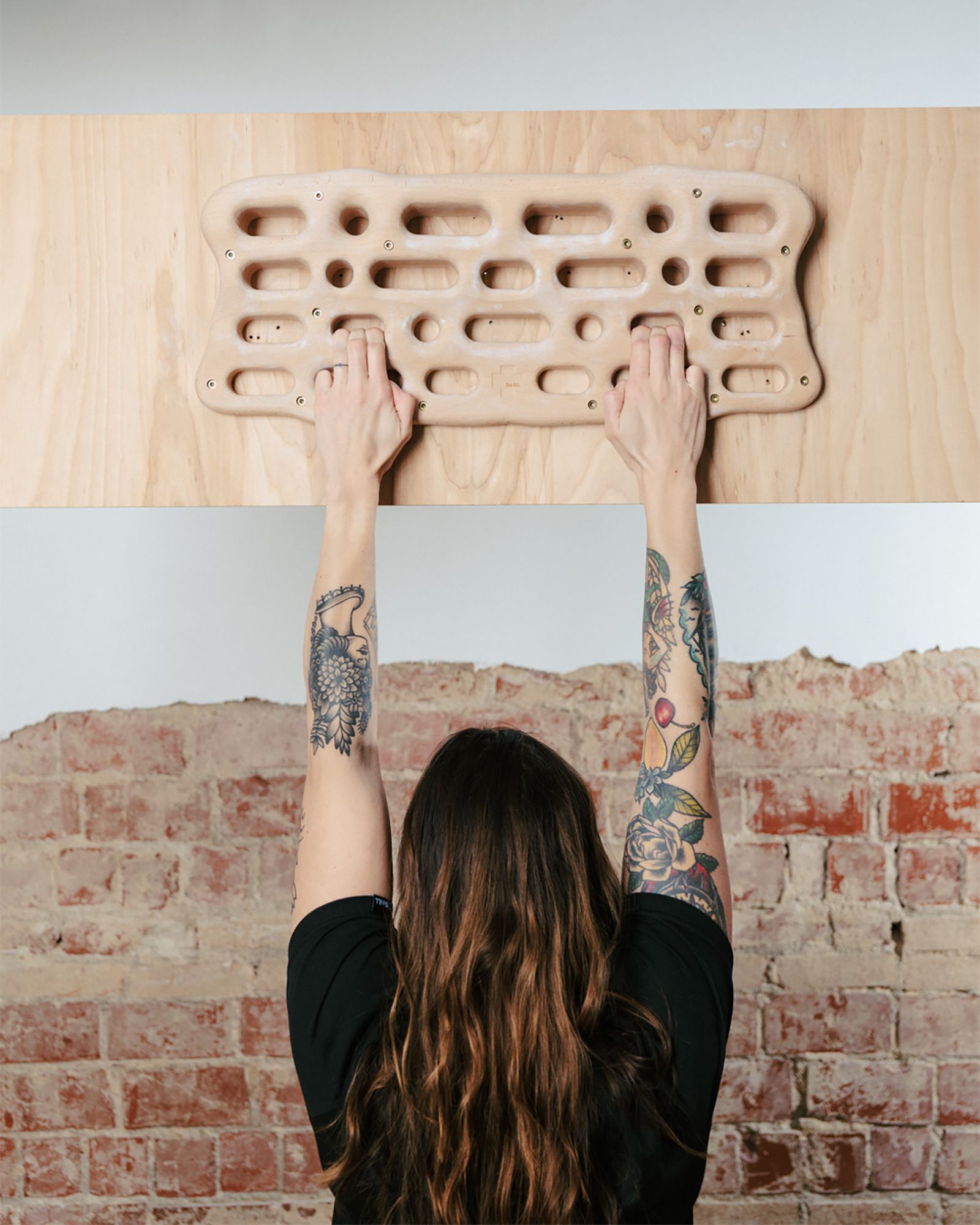 So iLL Wood Boost Hangboard Grip Trainer product image
