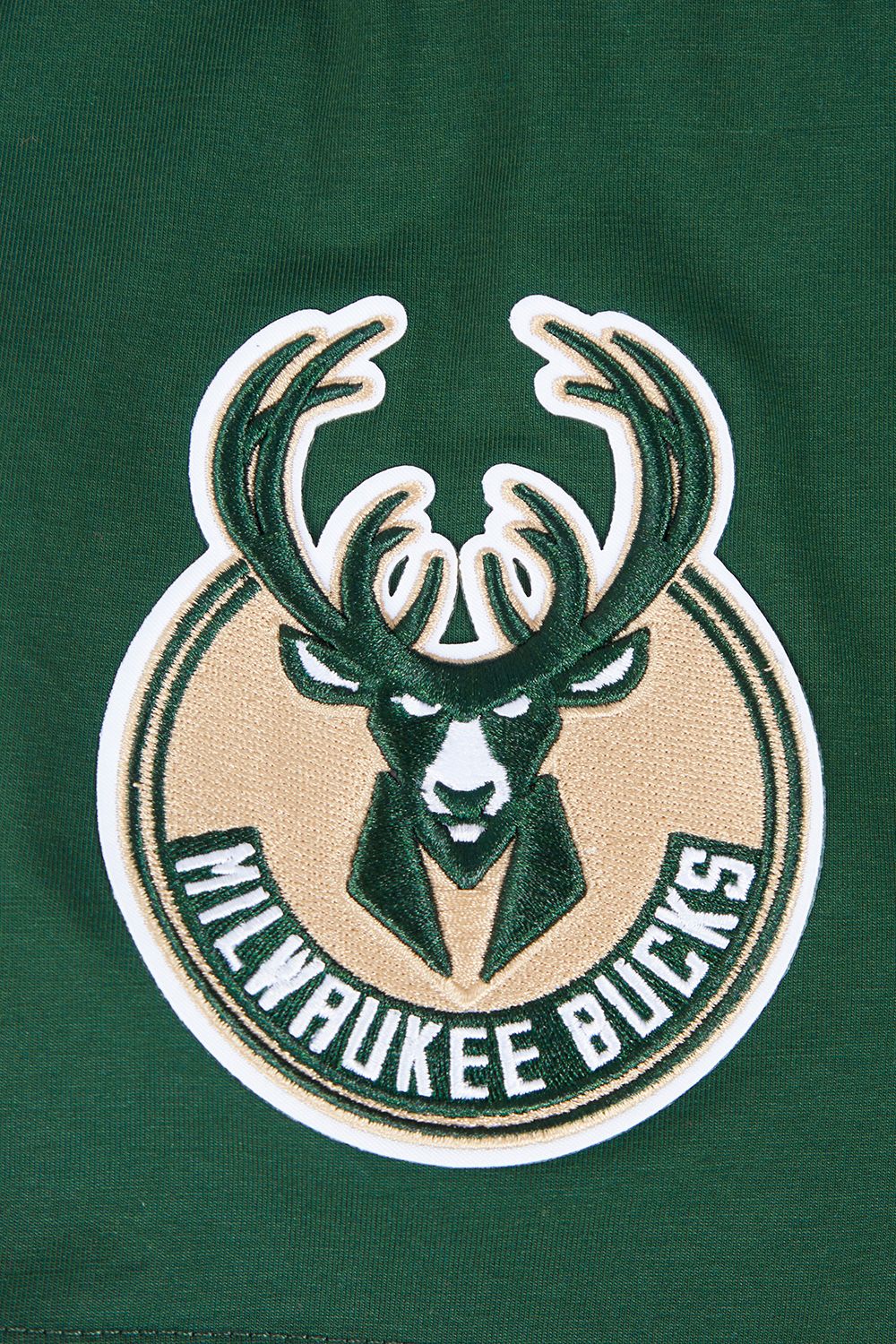 Pro Standard Men's Milwaukee Bucks Green Classic Chenille T-Shirt product image