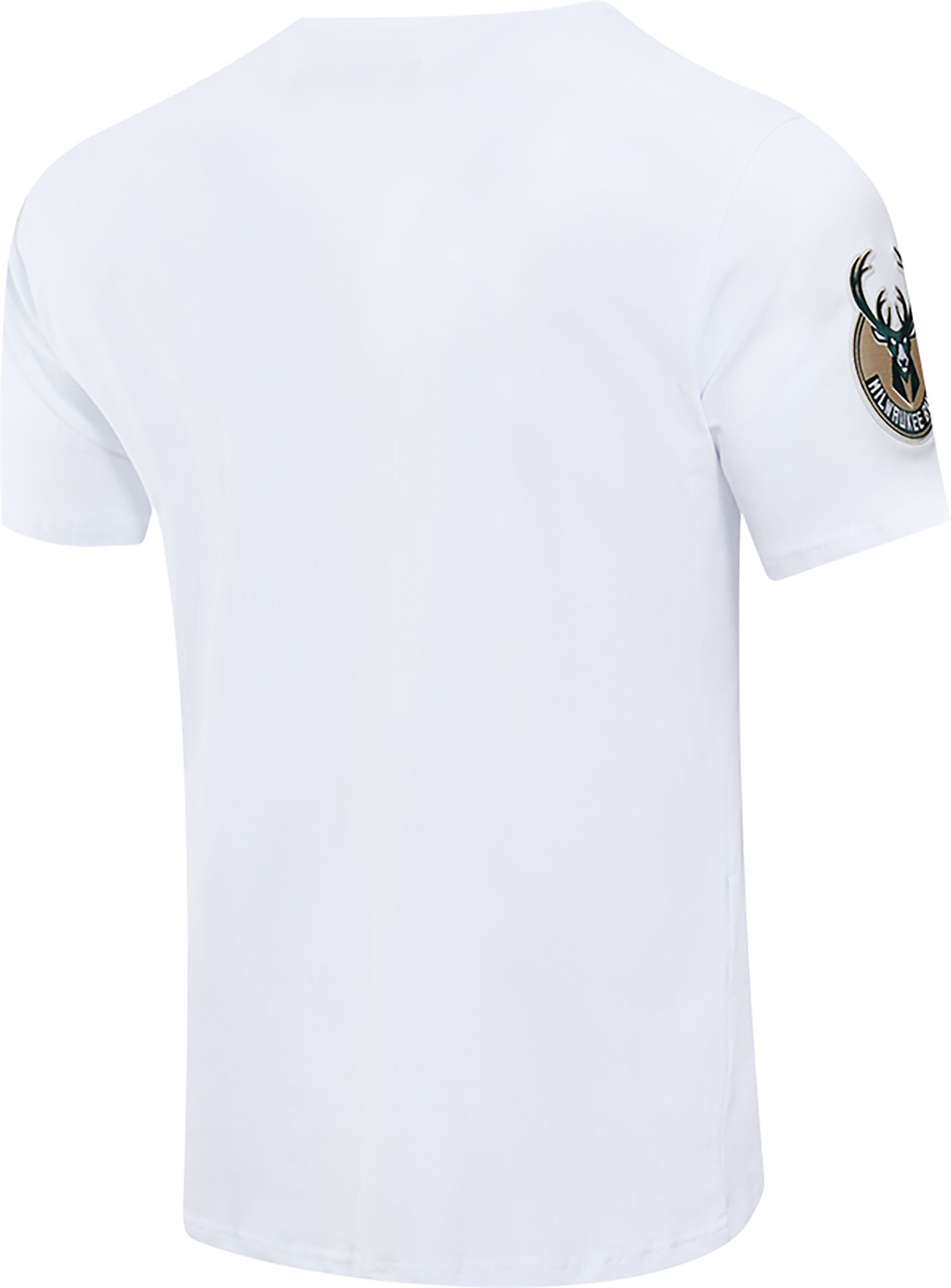 Pro Standard Milwaukee Bucks White Chenille T-Shirt product image