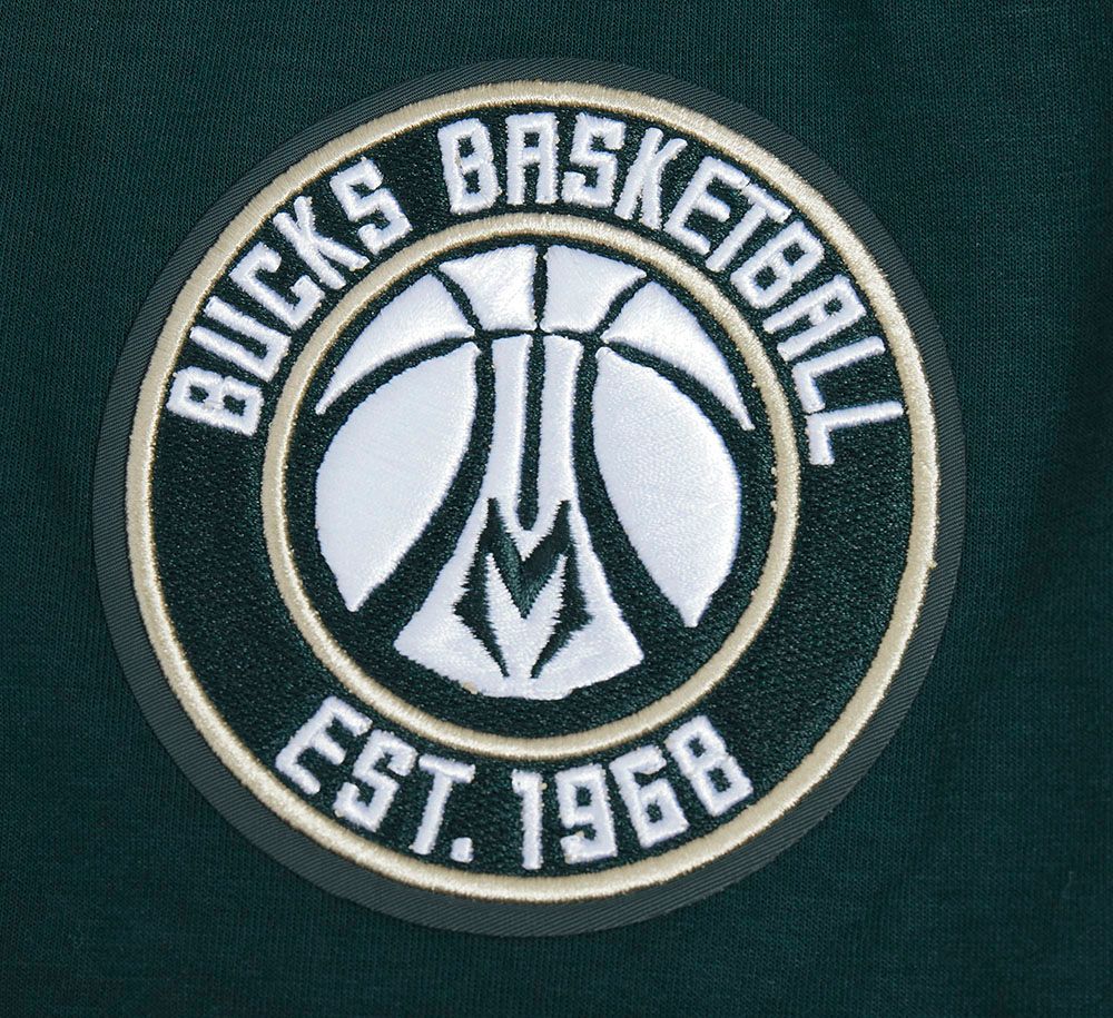 Pro Standard Men's Milwaukee Bucks Green Classic Warm Up Jacket product image