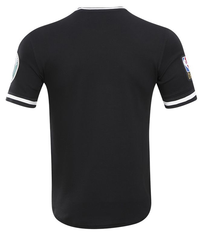 Pro Standard Men's Milwaukee Bucks Black Classic Chenille T-Shirt product image