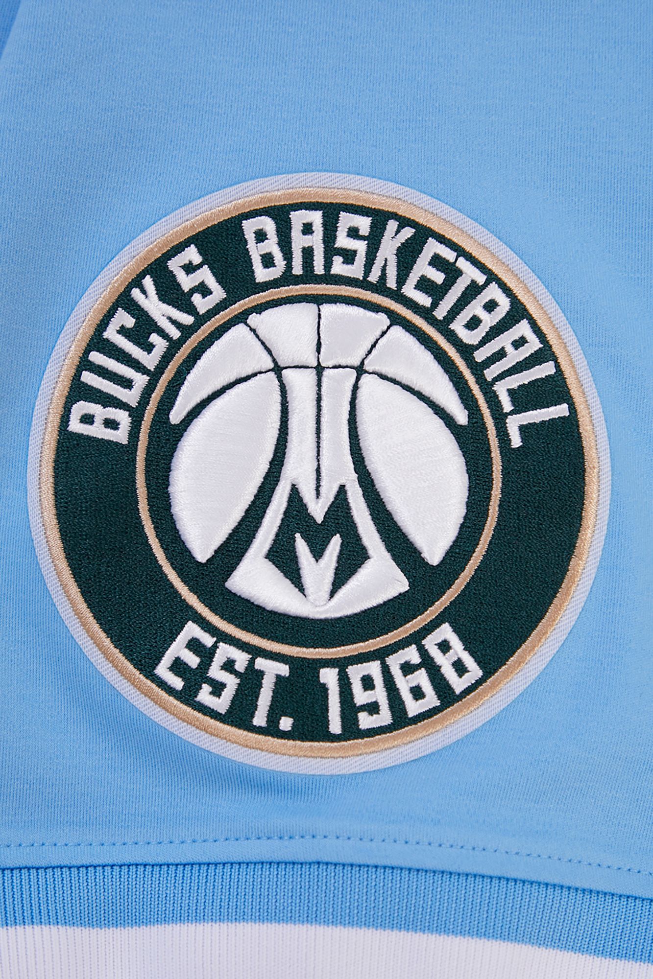 Pro Standard Milwaukee Bucks Blue Chenille T-Shirt product image