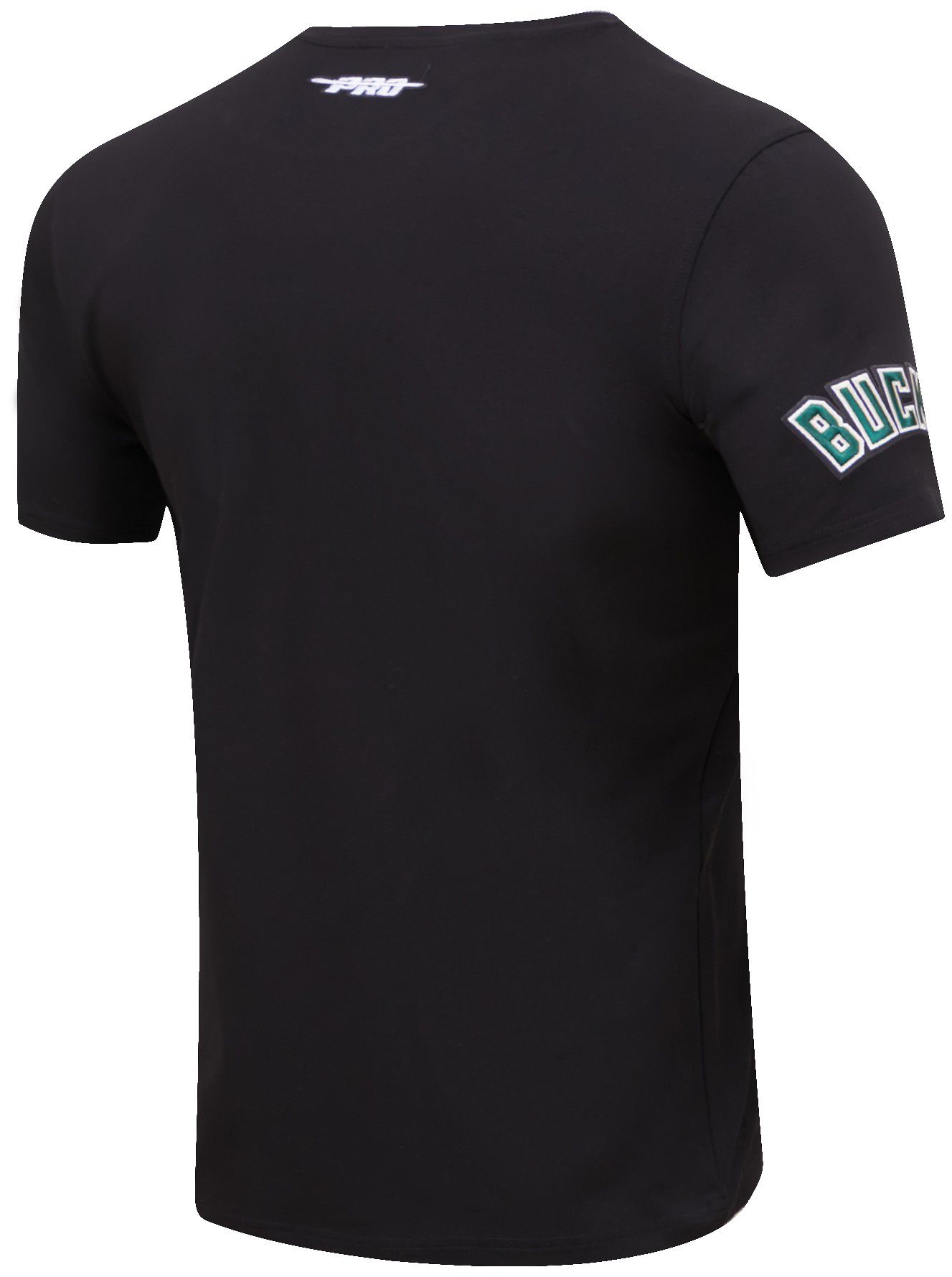 Pro Standard Men's Milwaukee Bucks Black Mash Up T-Shirt product image