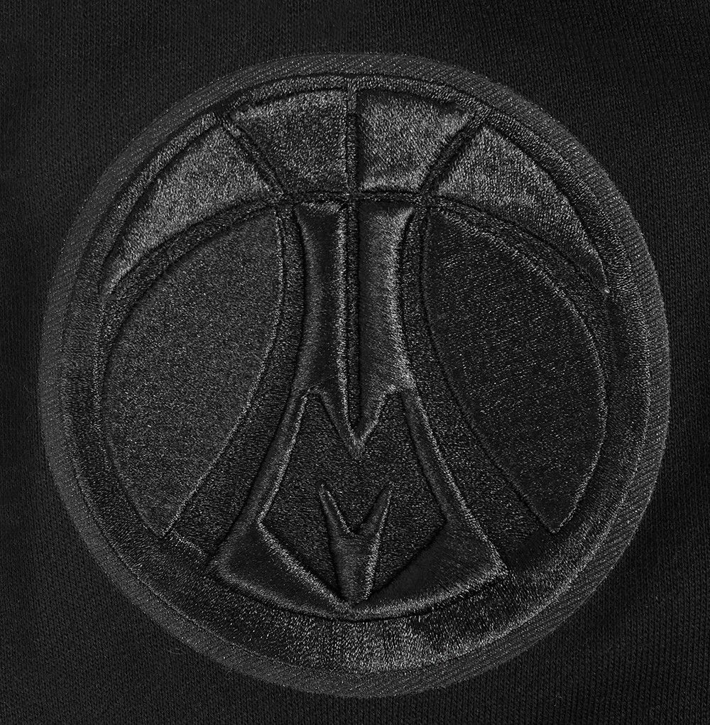 Pro Standard Men's Milwaukee Bucks Black Neutral Drop Shoulder Short Sleeve T-Shirt product image