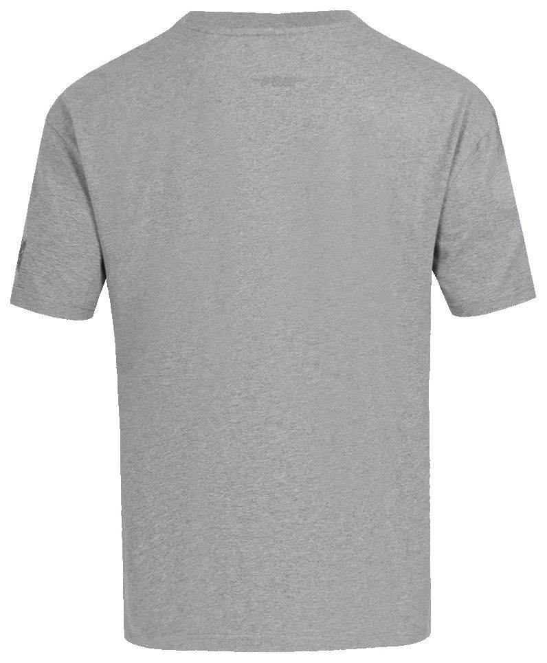Pro Standard Men's Milwaukee Bucks Gray Neutral Drop Shoulder Short Sleeve T-Shirt product image