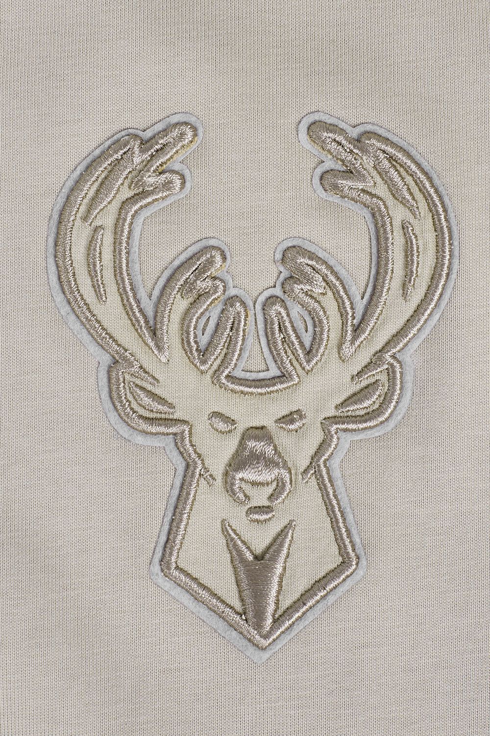 Pro Standard Men's Milwaukee Bucks Taupe Neutral Drop Shoulder Short Sleeve T-Shirt product image