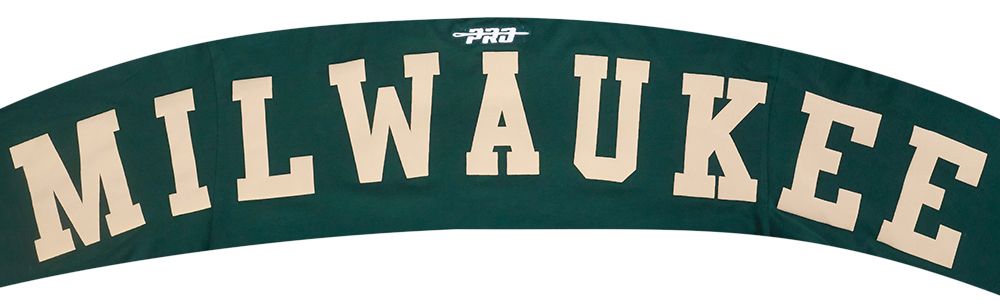 Pro Standard Men's Milwaukee Bucks Green Wingspan Drop Shoulder Long Sleeve T-Shirt product image