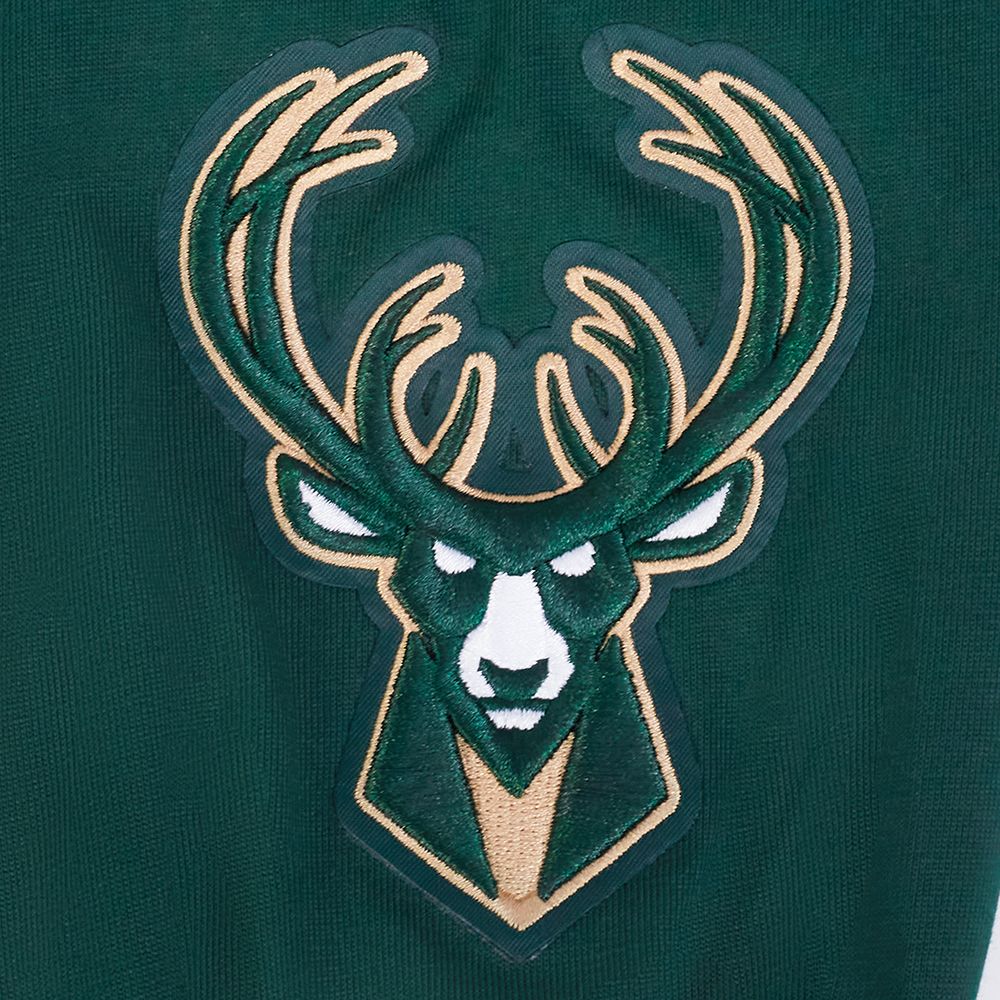 Pro Standard Men's Milwaukee Bucks Green Wingspan Drop Shoulder Long Sleeve T-Shirt product image