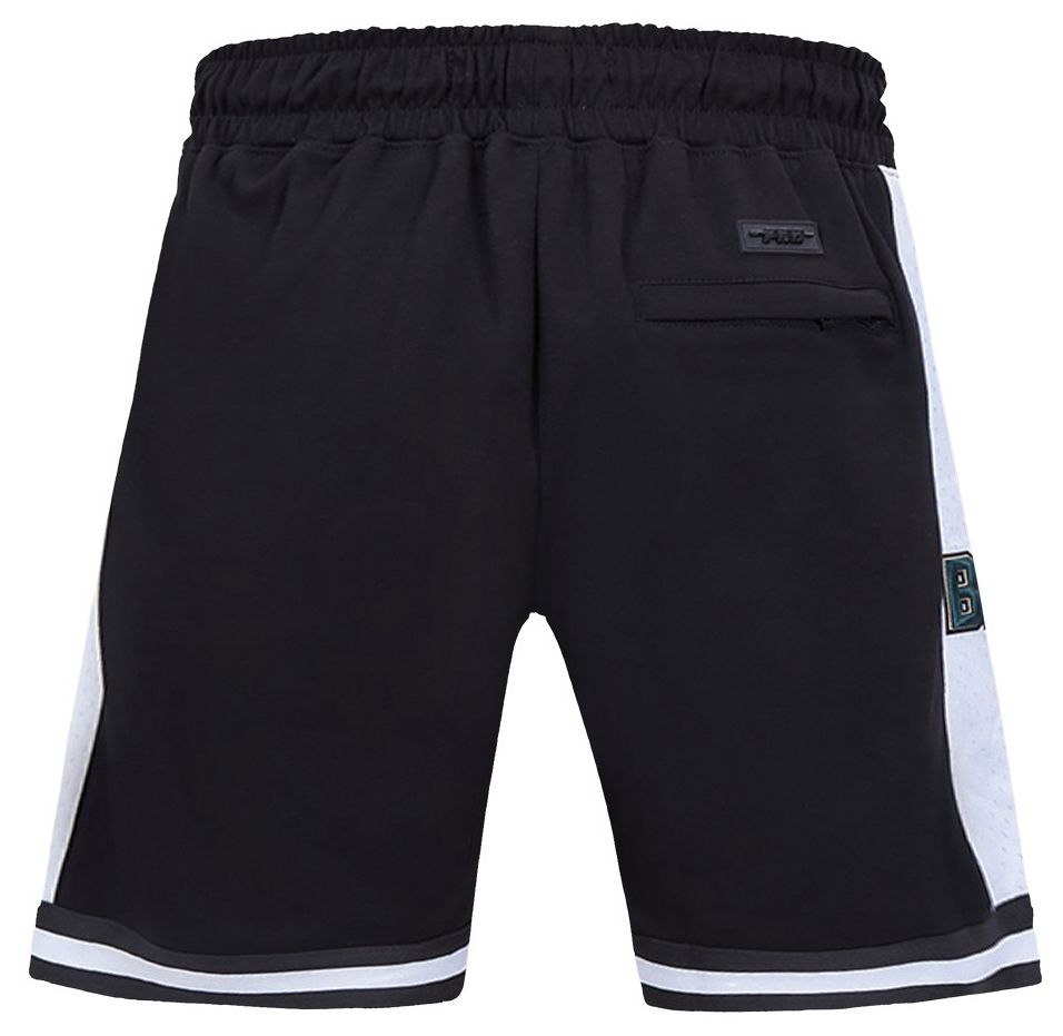 Pro Standard Men's Milwaukee Bucks Black Script Tail Fleece Shorts product image