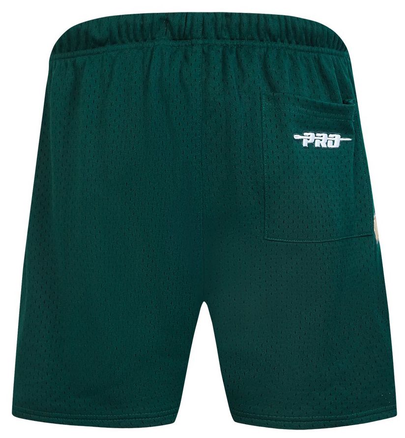 Pro Standard Men's Milwaukee Bucks Green Souvenir Mesh Shorts product image
