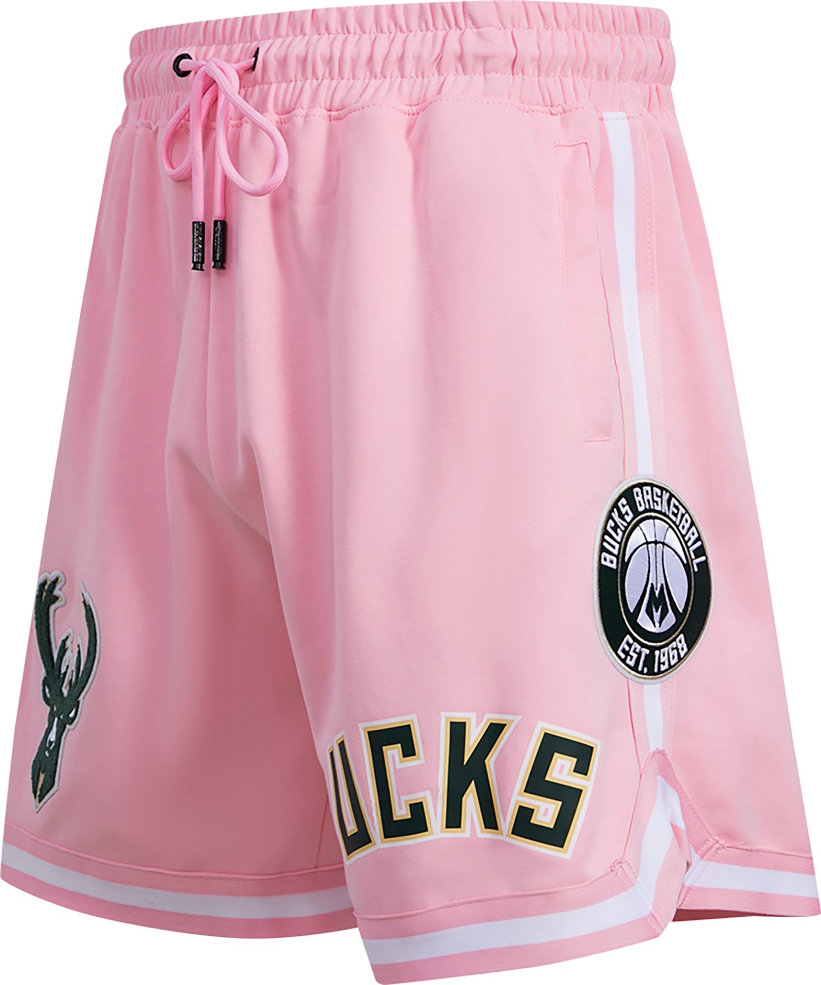 Pro Standard Men's Milwaukee Bucks Pink Chenille Shorts product image