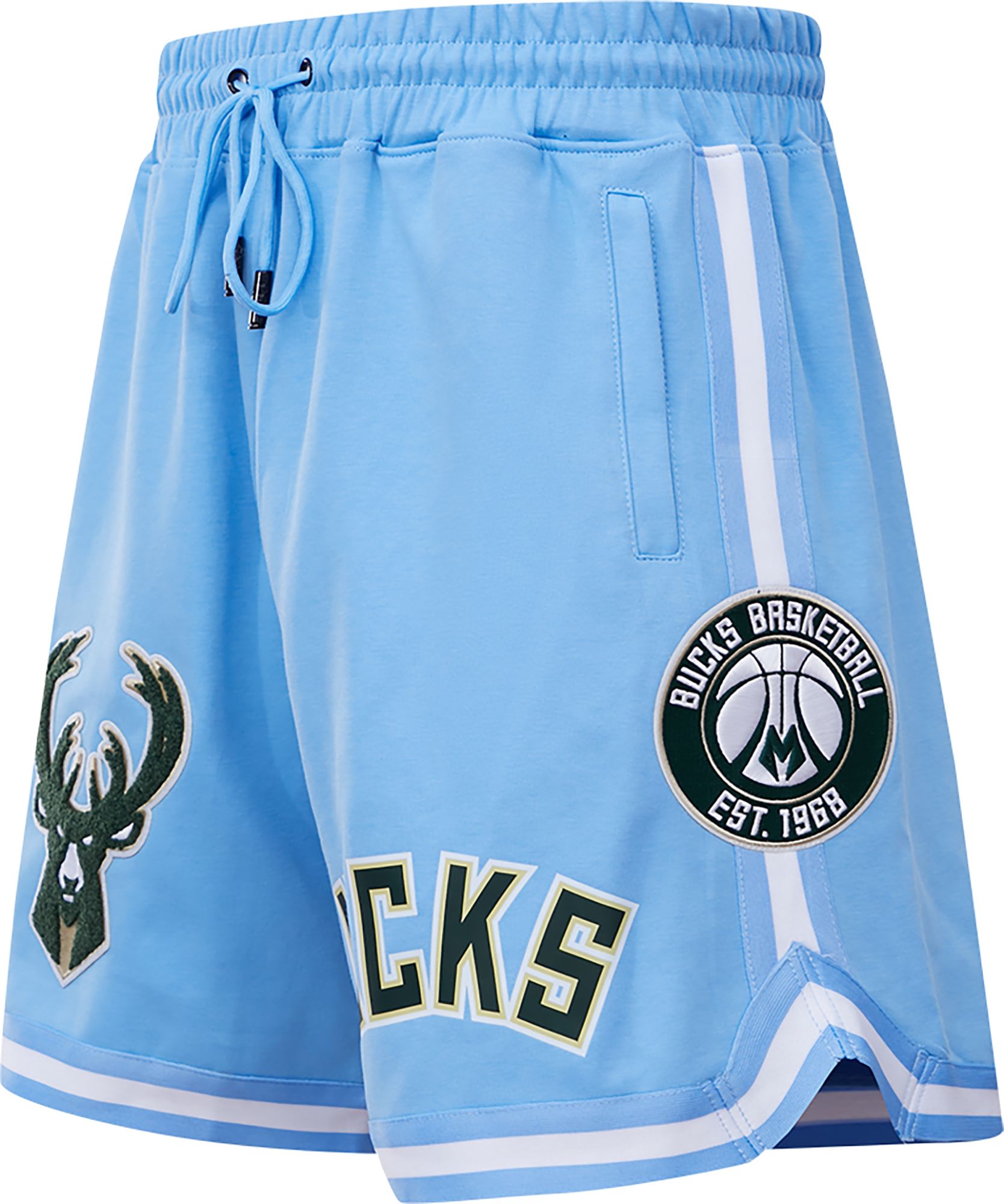 Pro Standard Men's Milwaukee Bucks Blue Chenille Shorts product image