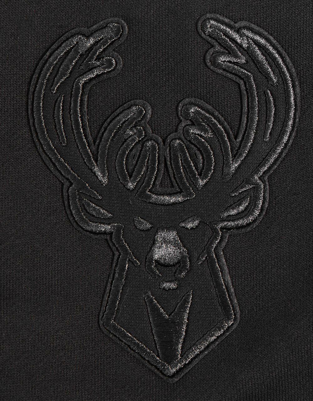 Pro Standard Men's Milwaukee Bucks Black Neutral Fleece Shorts product image