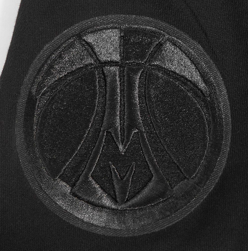 Pro Standard Men's Milwaukee Bucks Black Neutral Fleece Shorts product image