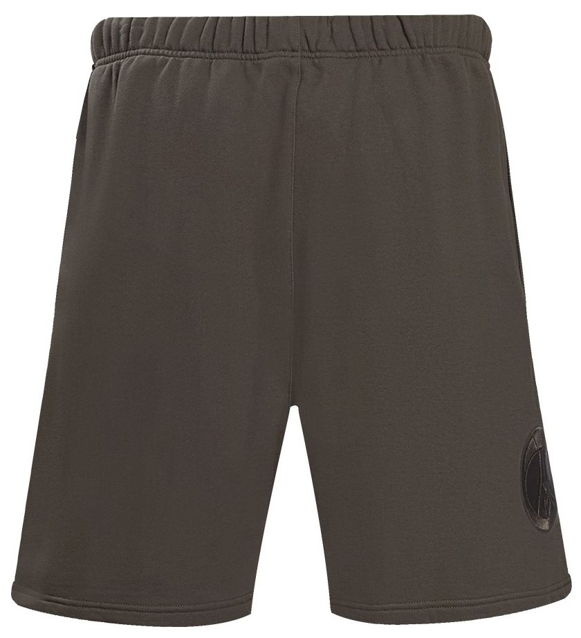 Pro Standard Men's Milwaukee Bucks Taupe Neutral Fleece Shorts product image