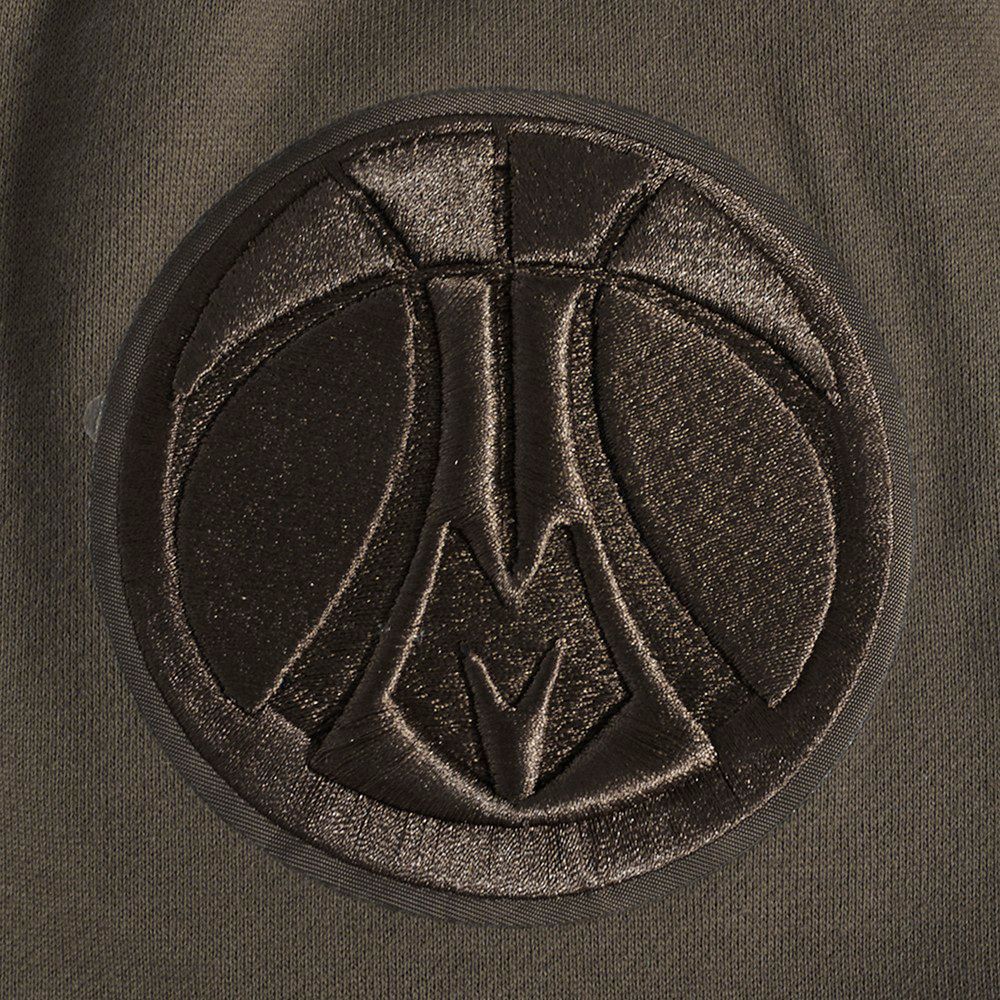 Pro Standard Men's Milwaukee Bucks Taupe Neutral Fleece Shorts product image