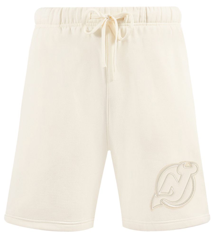 Pro Standard Men's Milwaukee Bucks Off White Neutral Fleece Shorts product image