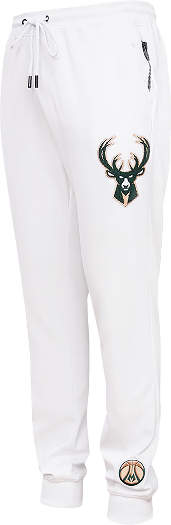 Pro Standard Men's Milwaukee Bucks White Chenille Joggers product image