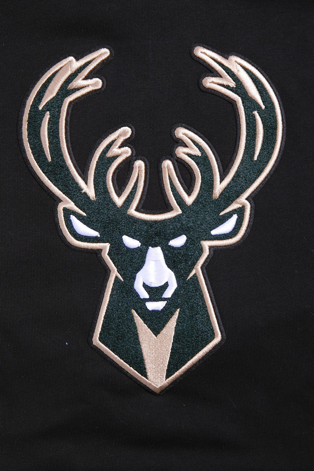 Pro Standard Men's Milwaukee Bucks Black Classic Fleece Hoodie product image