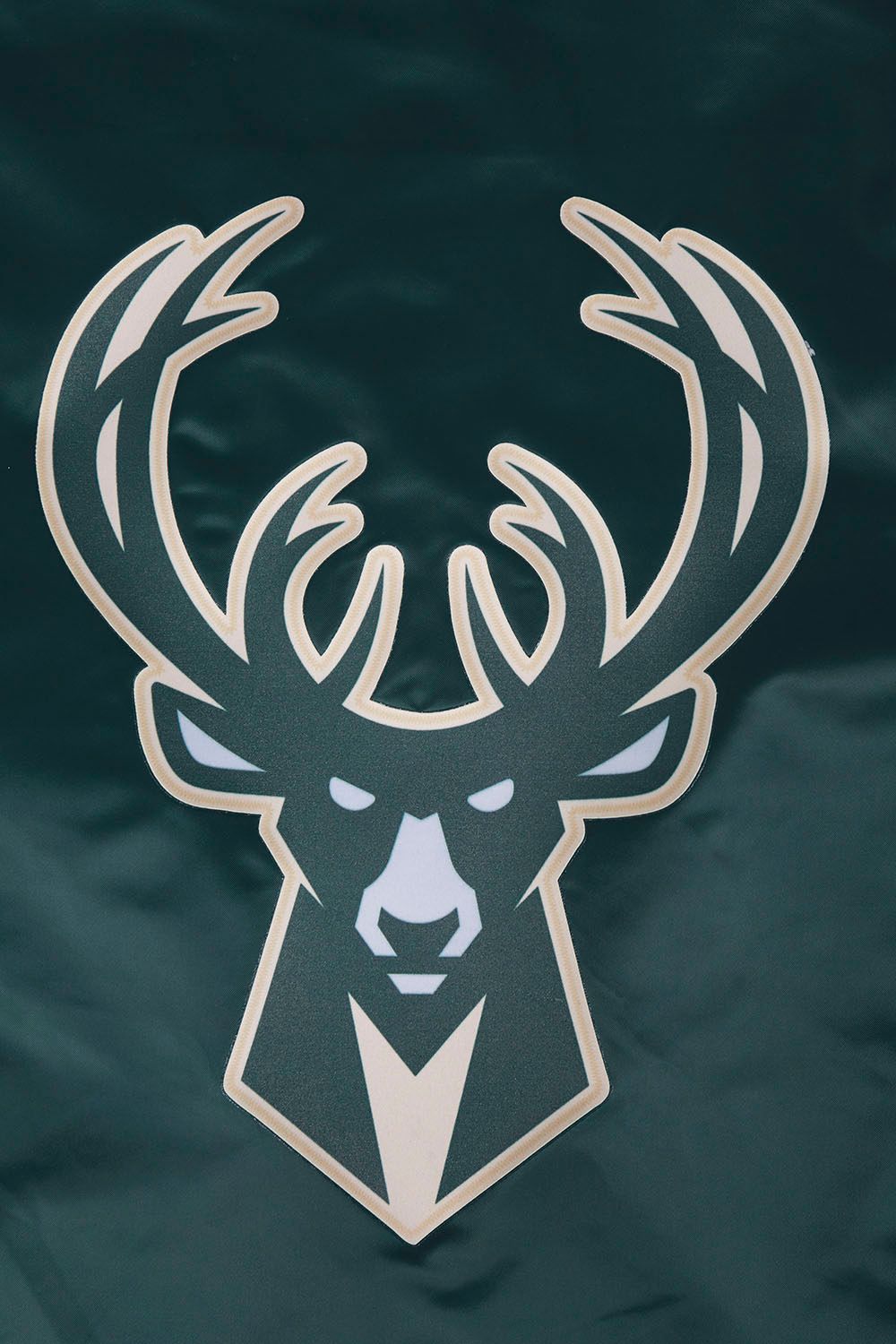 Pro Standard Men's Milwaukee Bucks Green Script Tail Satin Jacket product image
