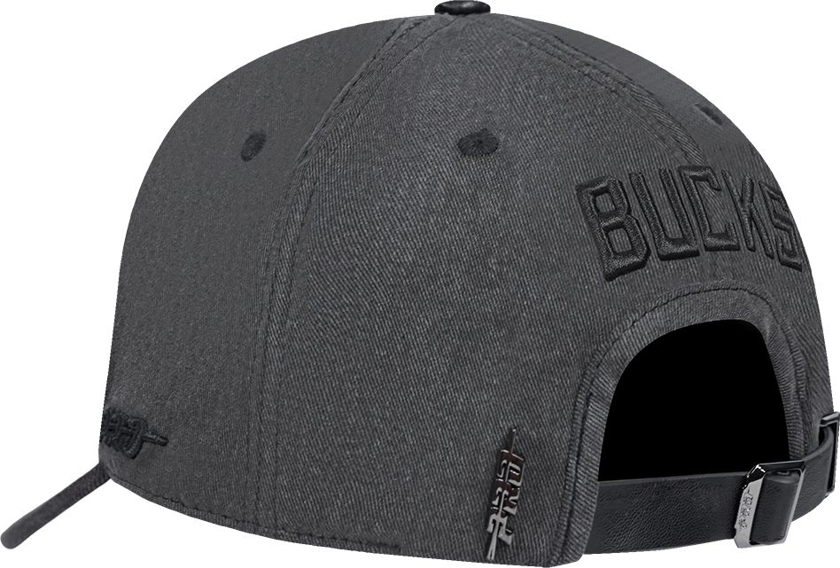 Pro Standard Women's Milwaukee Bucks Black Crystalline Strapback Hat product image