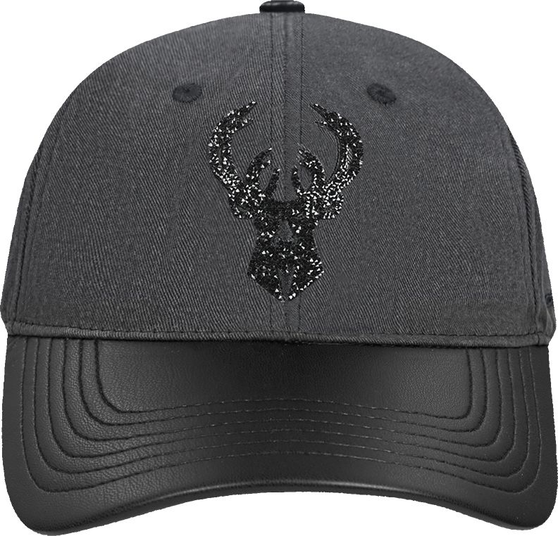 Pro Standard Women's Milwaukee Bucks Black Crystalline Strapback Hat product image