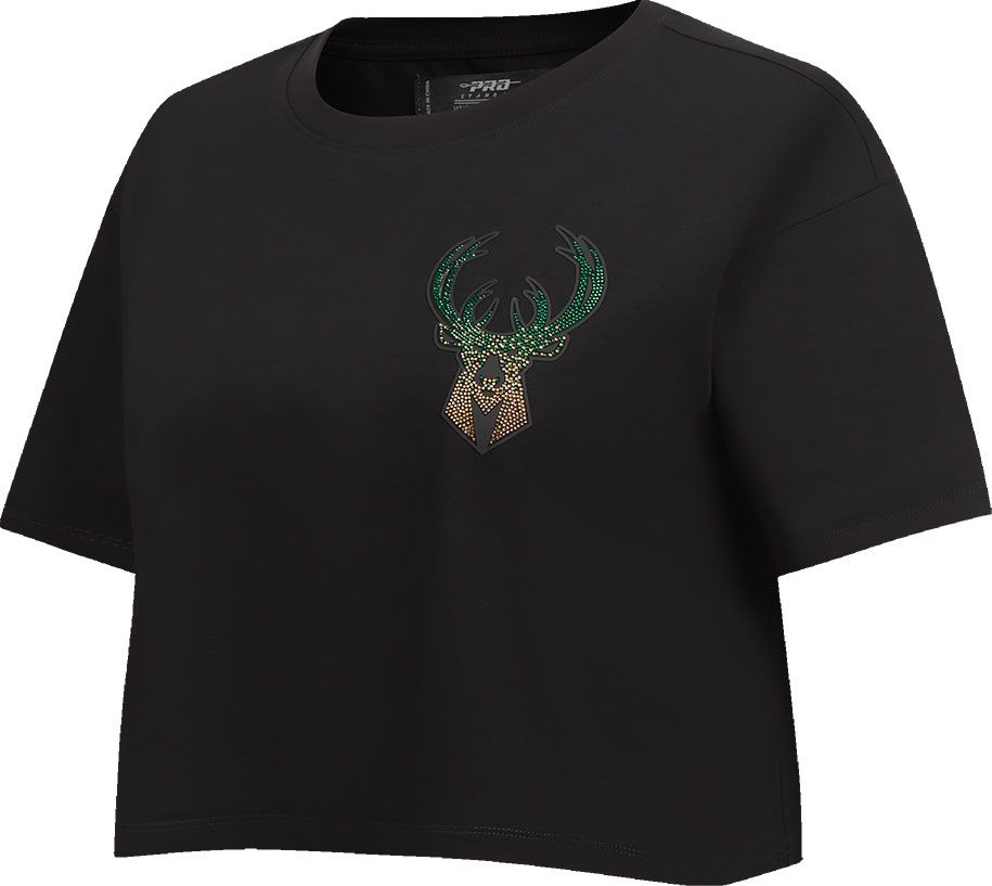 Pro Standard Women's Milwaukee Bucks Jewel Boxy T-Shirt product image