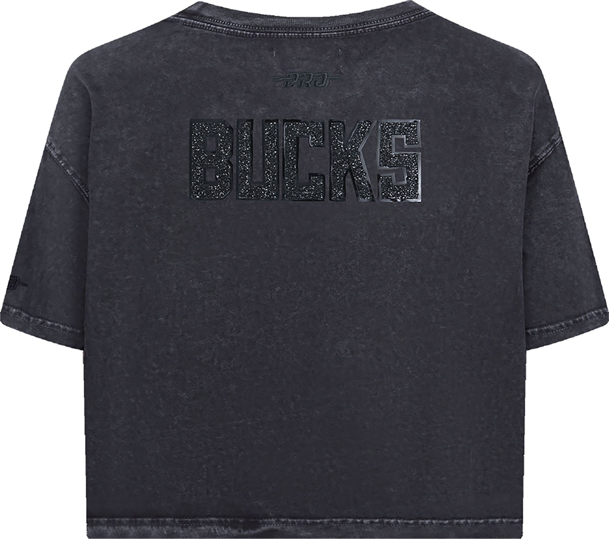 Pro Standard Women's Milwaukee Bucks Black Crystalline Boxy Short Sleeve T-Shirt product image