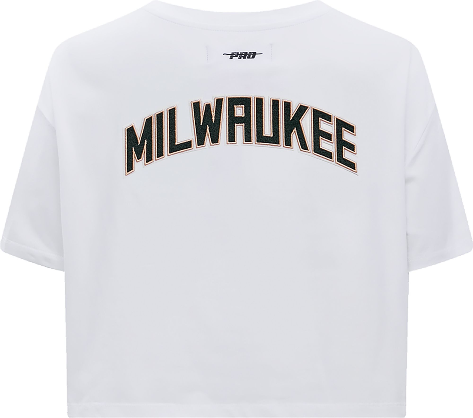 Pro Standard Women's Milwaukee Bucks White Boxy T-Shirt product image