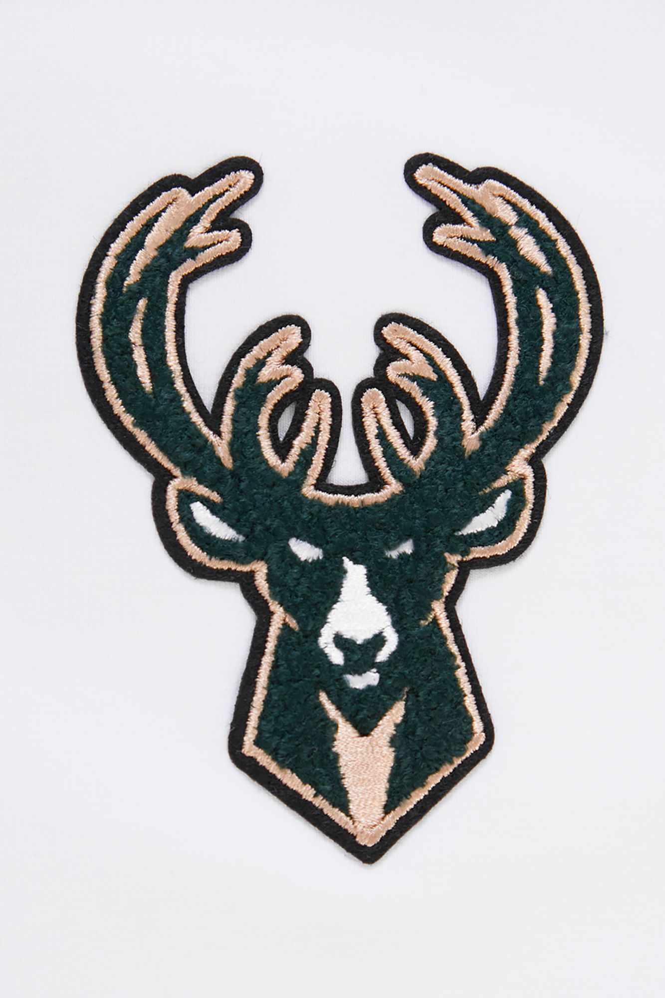 Pro Standard Women's Milwaukee Bucks White Boxy T-Shirt product image